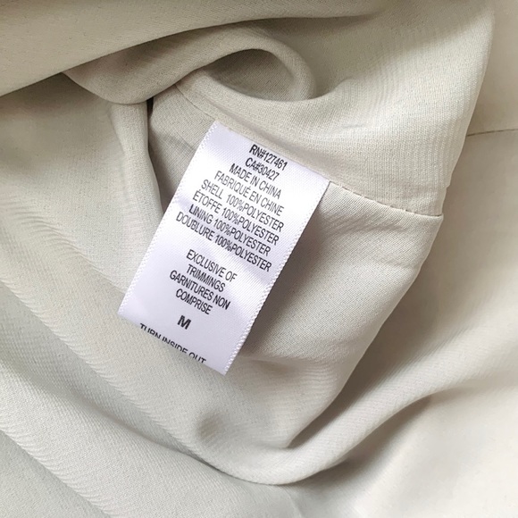 WILDFOX COUTURE PEARL SAGE GREEN MINI V-NECK DRESS - Picture 11 of 11